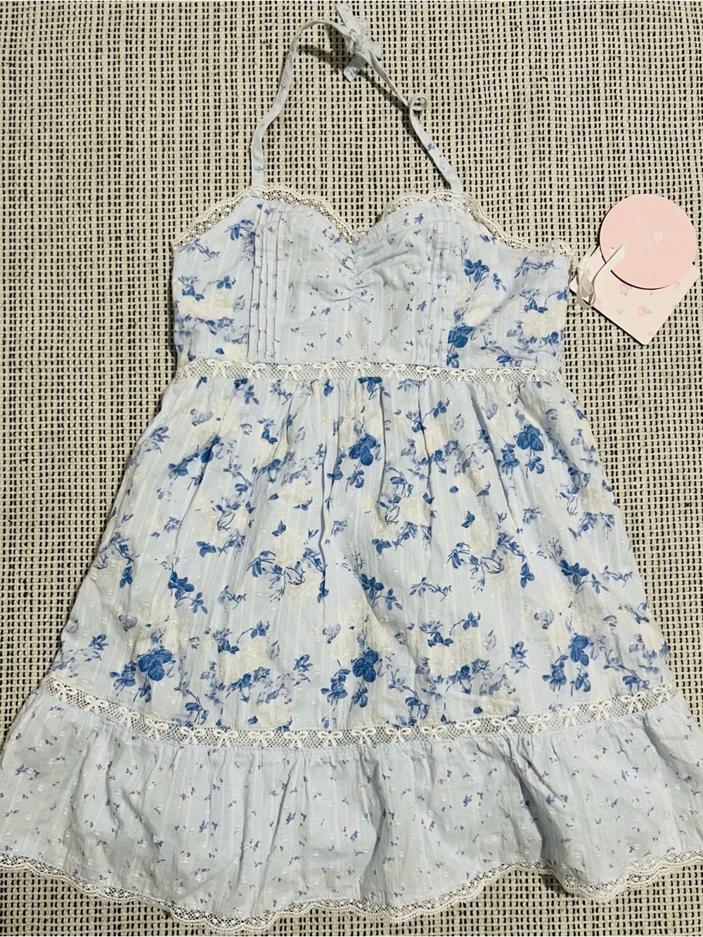 Loveshackfancy X Target Halter Dress - Size 9